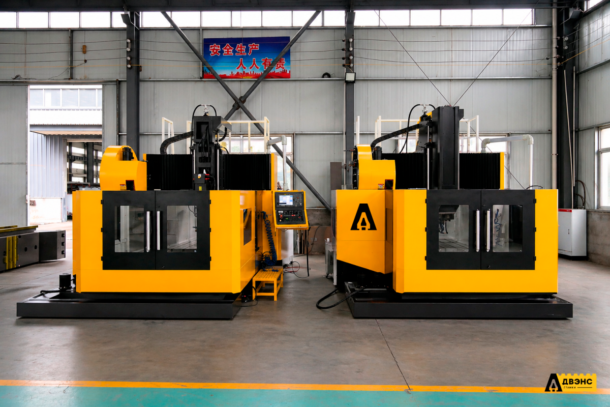 Портальный обрабатывающий центр - XK 1613 (Система управления ЧПУ FANUC 0i-MF)